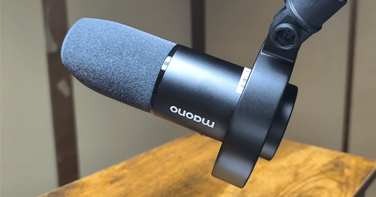 MAONO USB XLR ダイナミックマイク PD300XT MAONO PD300XTをレビュー：初心者におすすめのXLR付きUSBマイク
