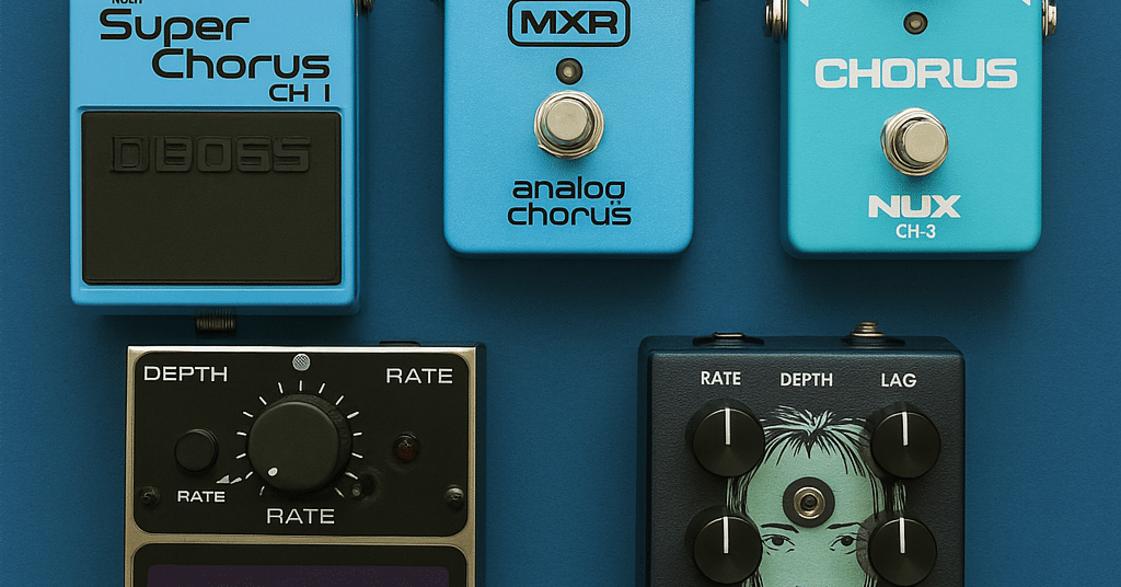 017 初心者におすすめコーラスペダル5選🎸【エフェクター大全