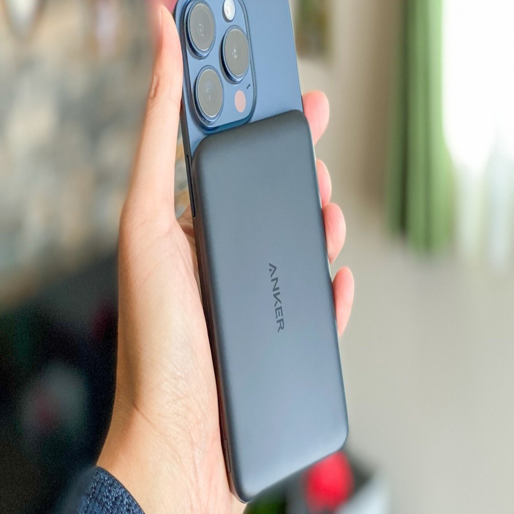 Anker Nano Power Bank (5000mAh, MagGo, Slim)」をレビューしました