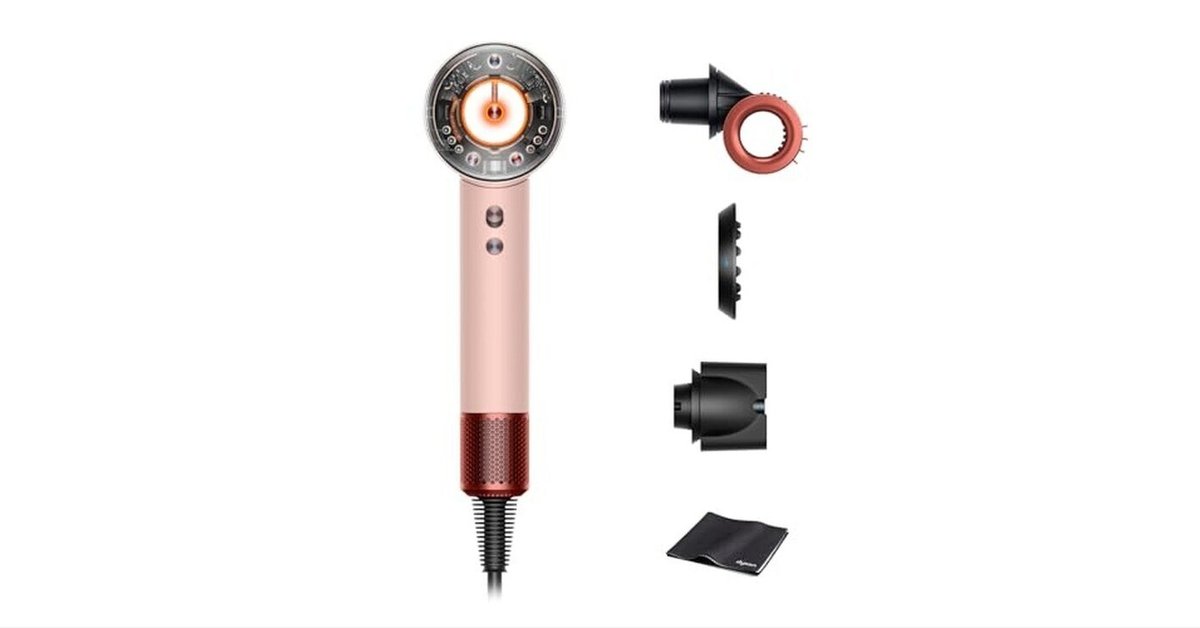 Dyson hd08 Supersonic ドライヤー 速乾 スカルプケア Dyson Supersonic™ヘアドライヤー ブラック／ニッケル (HD08 ULF
