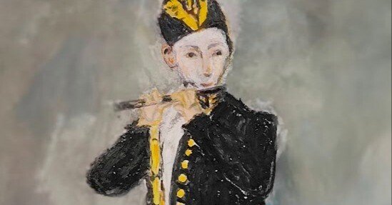 絵画ミニミニミステリー 第120回「エドゥアール・マネ『笛を吹く