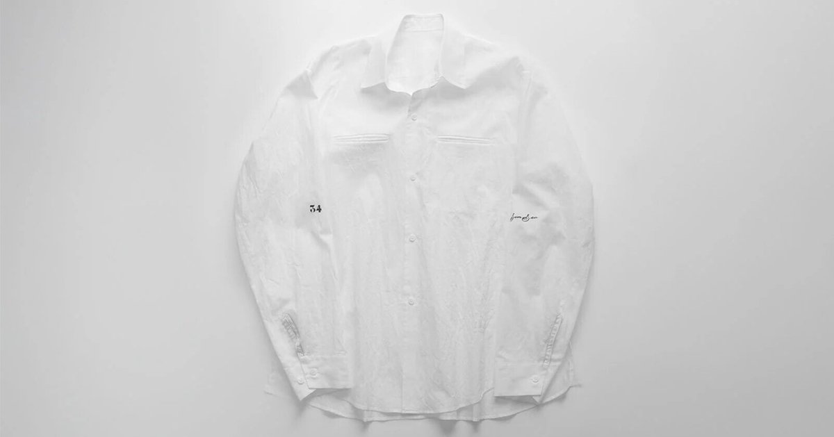 今期　SUNSEA Shrinkage Cotton Big Shirt 今期 SUNSEA Shrinkage Cotton Big Shirt