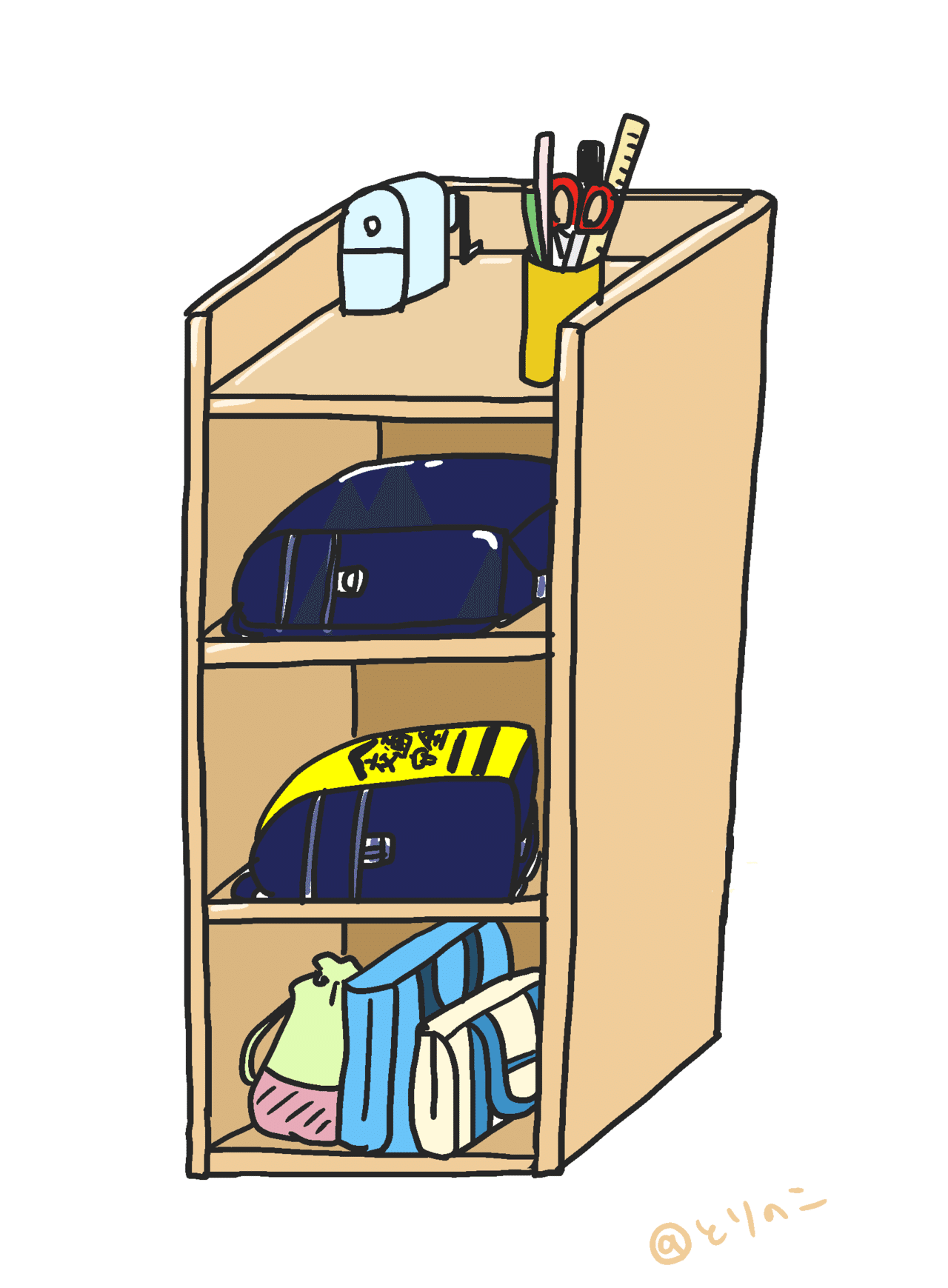 ランドセルしまってみました トリコ Note ランドセルしまってみました トリコ Note