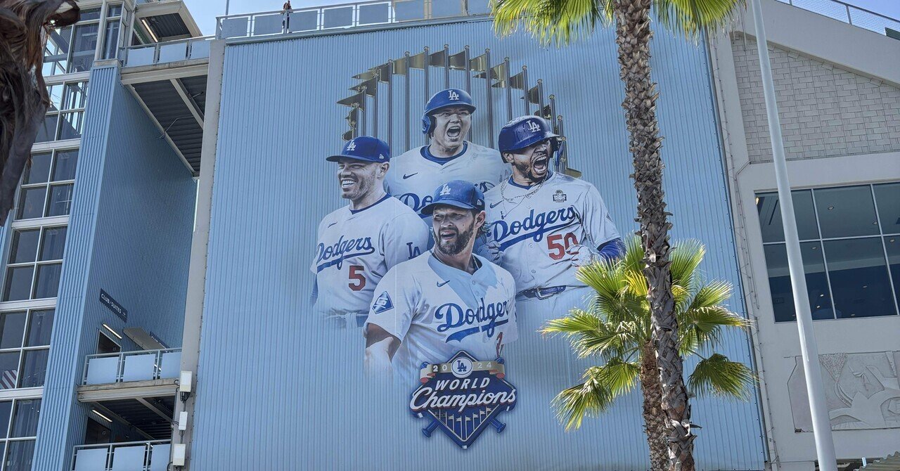 世界一周day135🇺🇸]ドジャースタジアム観戦完全攻略｜よしだ家@夫婦で