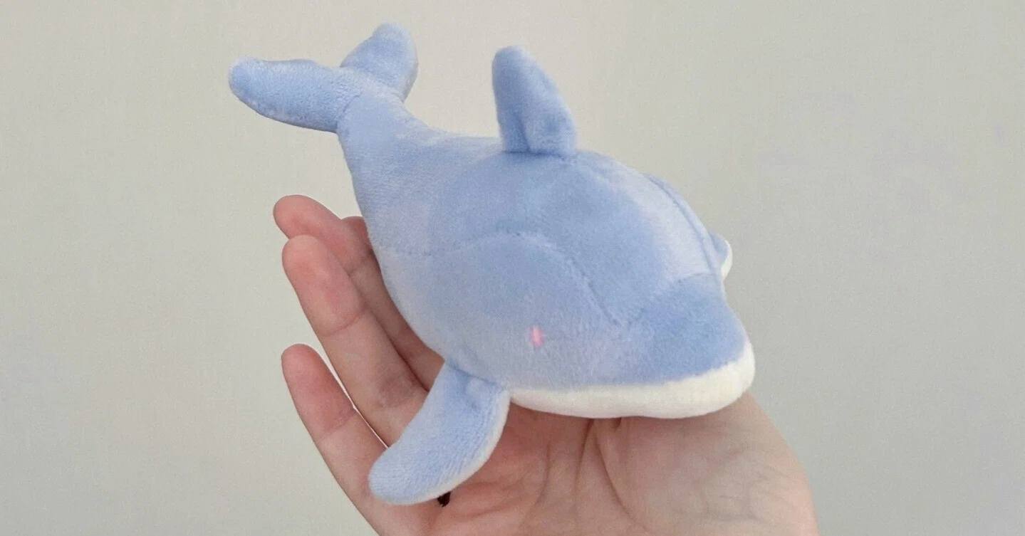 自作ぬいぐるみ・イルカの男の子 ふわふわなともだち～癒しのイルカぬいぐるみの型紙&作り方｜VoiceMail