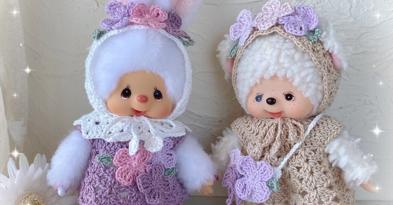 * antique doll ❀ 水色サマーニットの ミニョネットちゃん antique doll ❀ 水色サマーニットの ミニョネットちゃん