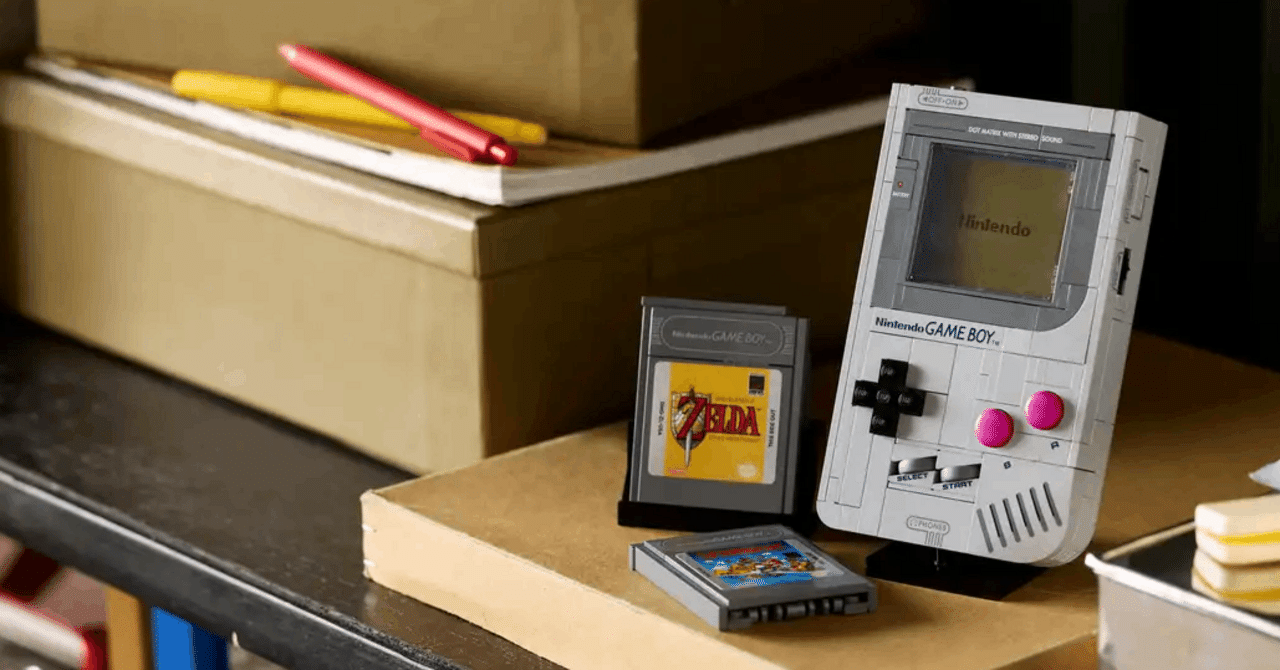 🟪 あの名機がレゴに！初代「ゲームボーイ™」が大人向けLEGOセット