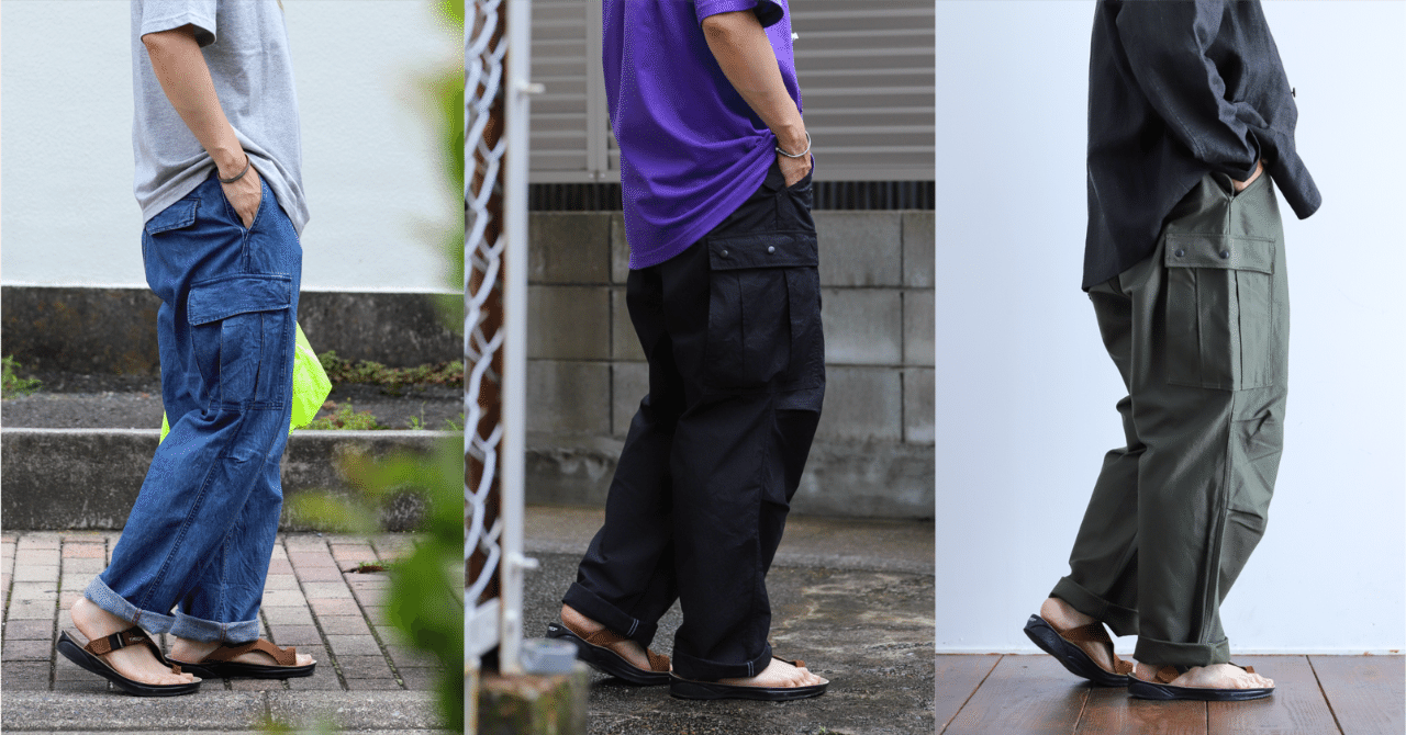 RCW BLUE LABELカーゴパンツ カーゴパンツとTシャツと|ruru blue