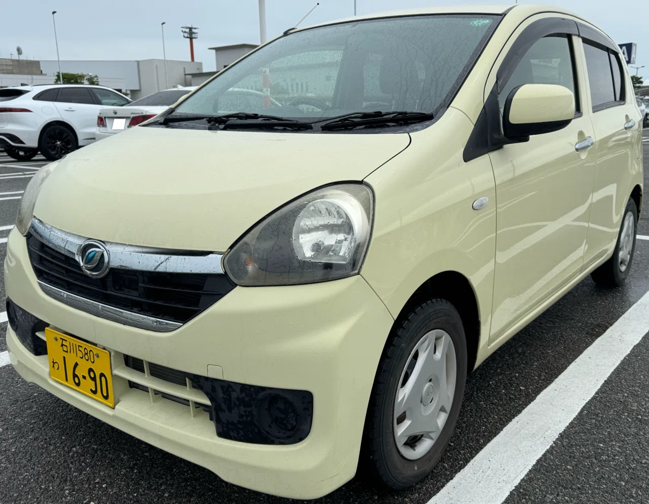 送料込！ ピクシスエポック（ダイハツ　ミライース）　新車外し　純正鉄ホイール４本 試乗レビュー110、111台目 ダイハツ ミライース(初代)/トヨタ ピクシス