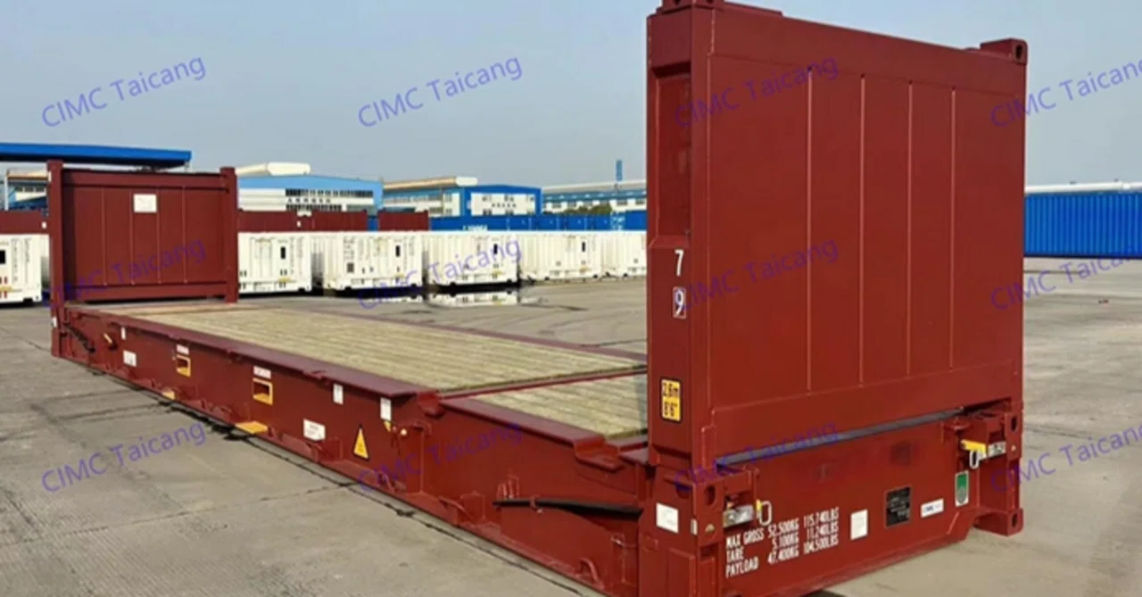 40' Flat Rack｜cimctaicang