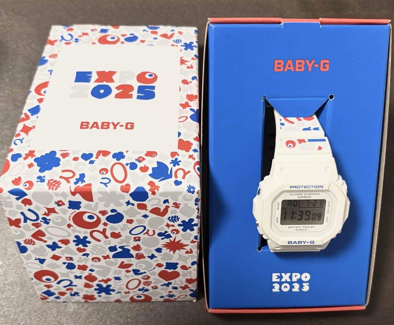 BABY-G 万博記念⭐︎美品　みゃくみゃくデザイン腕時計 万博】Spick & SpanミャクミャクコラボBABY-G購入レビュー