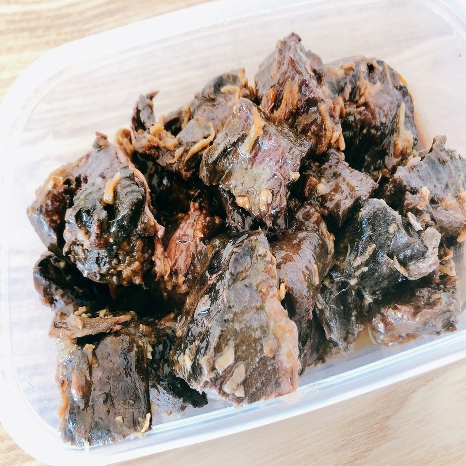 アスリートのための電気圧力鍋レシピ マグロあら煮 Moe Kitchen 食トレーニング研究所 管理栄養士 木下ともえ Note
