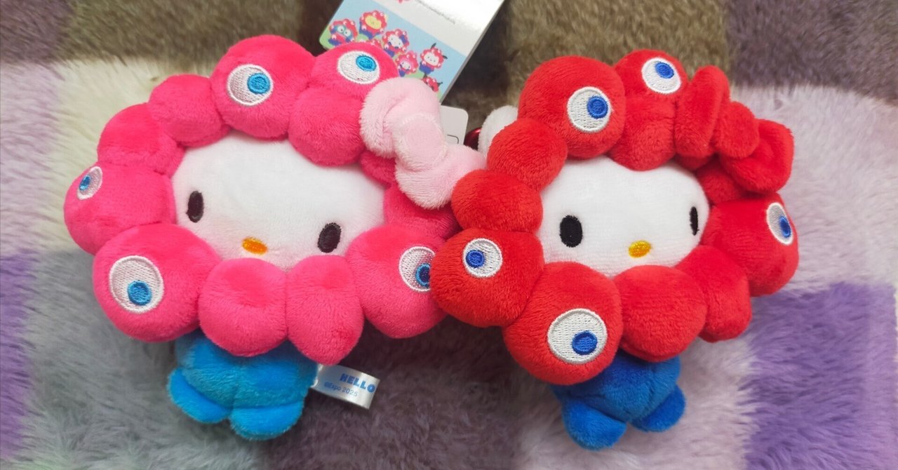 みぃ♡　ポップマート　ミニー　ミャクミャクキティ サンリオコラボミャクミャクを求めて〜｜sachitabi