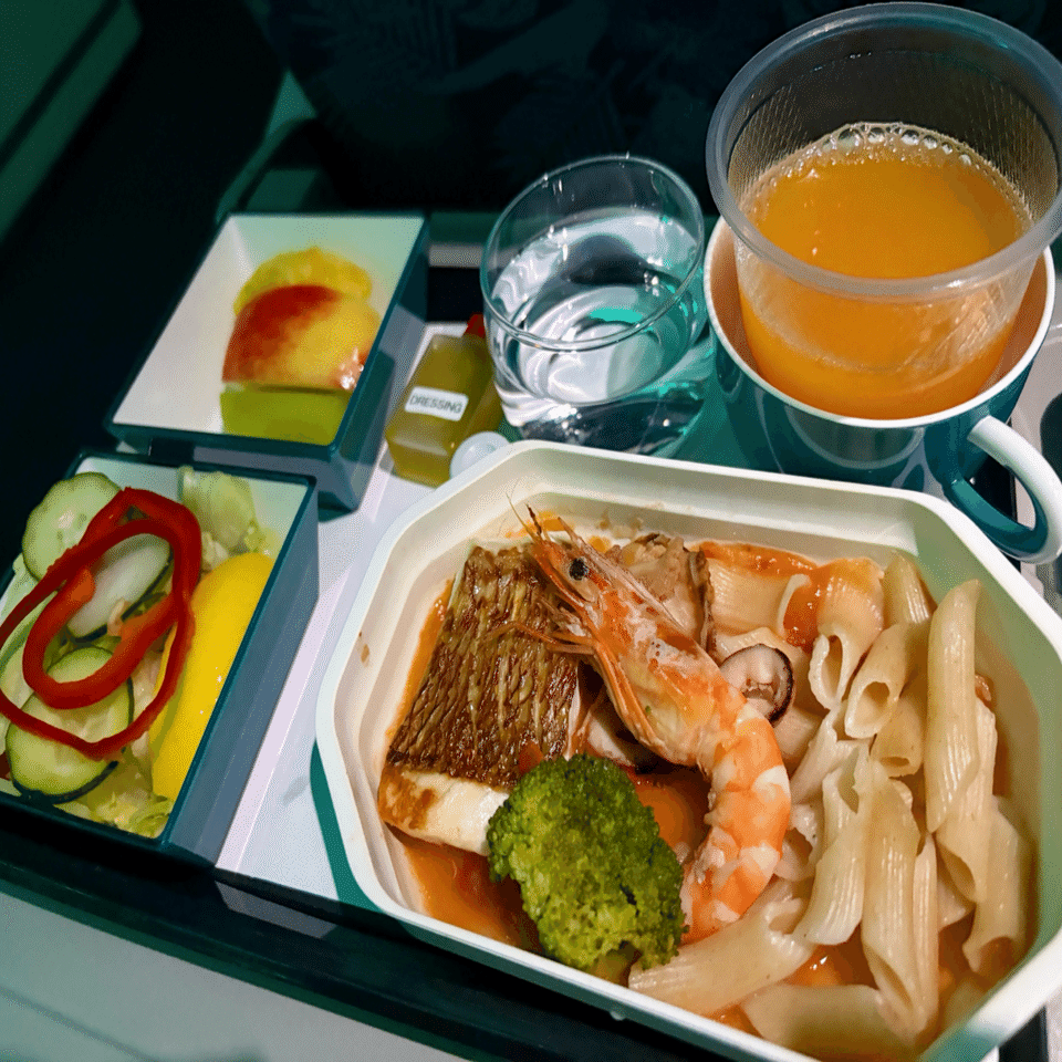 モルディブ旅行記 #2｜スリランカ航空の機内食とサービス徹底レポ