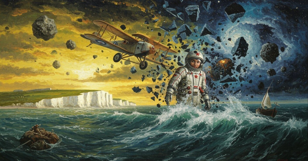 海峡と虚空を喰らうイカロスの両翼｜藍出 紡
