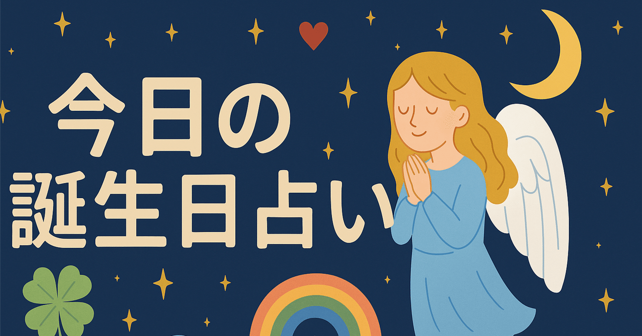 🎉【お誕生日占い】7月26日生まれさんへ～大天使ミカエルから愛