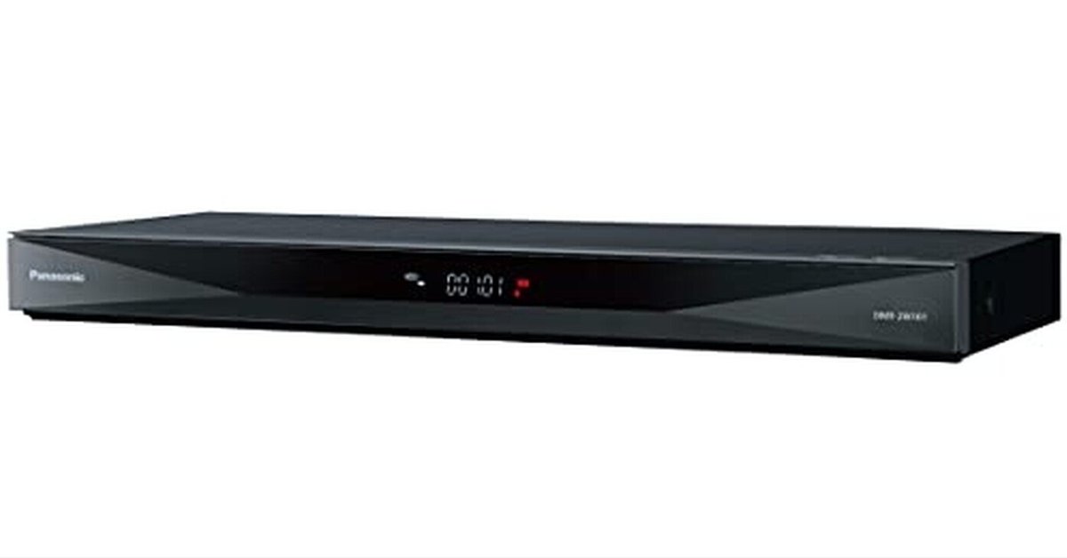 パナソニック 1TB ブルーレイレコーダー DMR-2W101。2023年製。 パナソニック 1TB 2チューナー ブルーレイレコーダー おうち