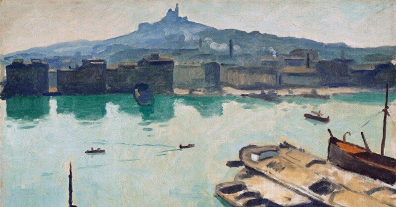 アルベール・マルケ 風景画 アルベール・マルケ（Albert Marquet) マティスと同じフォーヴィズム
