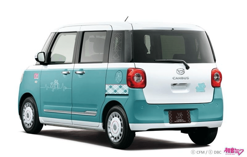 DBC ダイハツ 初音ミク 缶バッジ コラボカーオーナー KEI マジカル