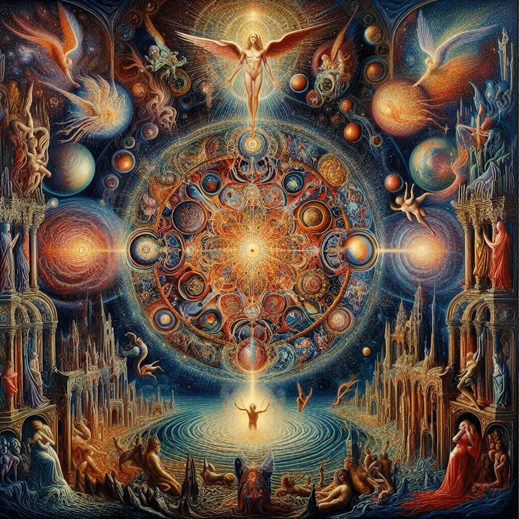 エルンスト・フックス (Ernst Fuchs)の絵画にヒントを得た