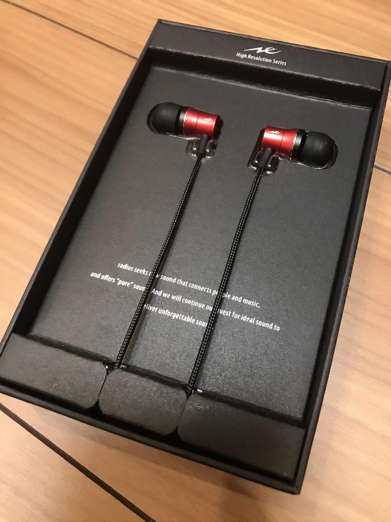 イヤホンレビュー Ne Hp Neh31 ラディウス 3月 M F Note