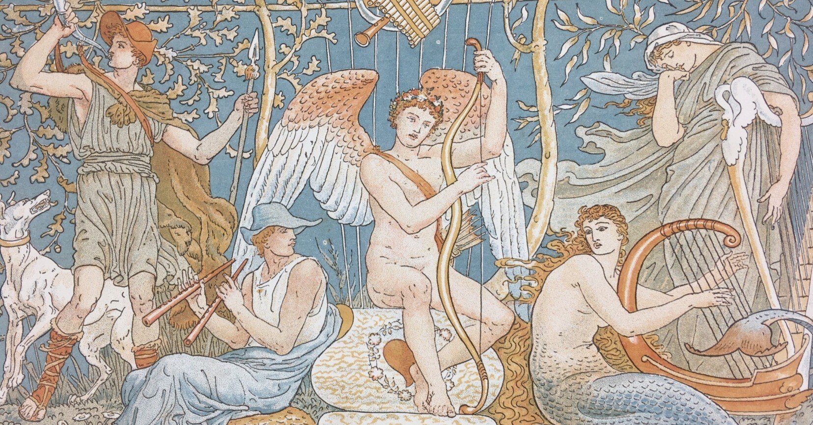 絵本と音楽を組み合わせたウォルター・クレインの総合芸術作品｜極東書店