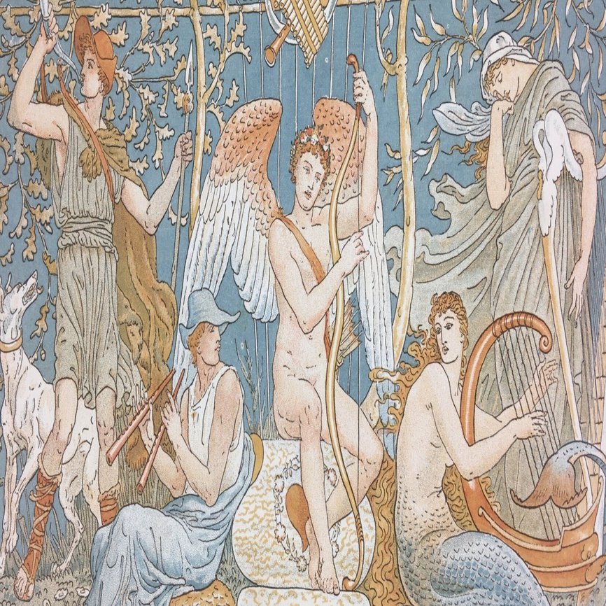 No.44超希少 アンティーク 古書 洋書 大型楽譜絵本 ウォルター・クレイン No.44超希少 アンティーク 古書 洋書 大型楽譜絵本 ウォルター