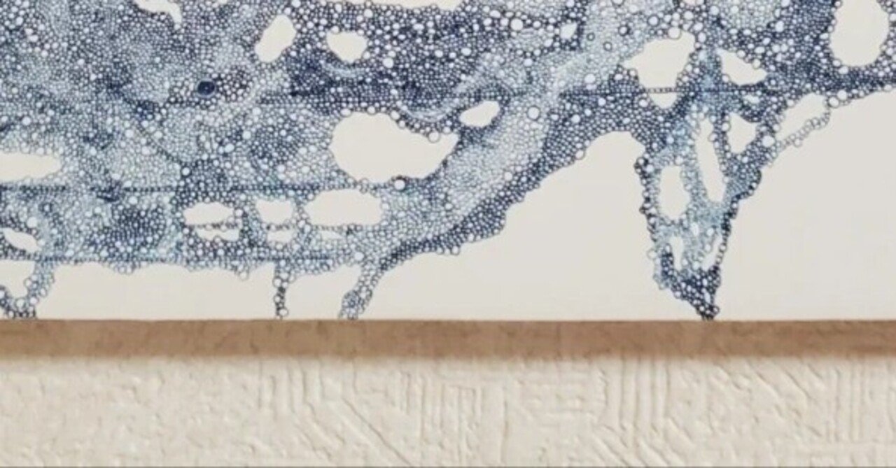 20250725(金) 出展作品紹介｜抽象線描画家：莇 千亜紀