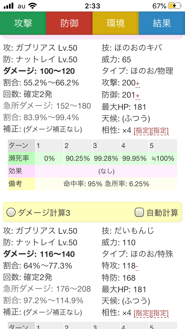 ガブリアスの個人的事前評価 ケイト Note ガブリアスの個人的事前評価 ケイト Note