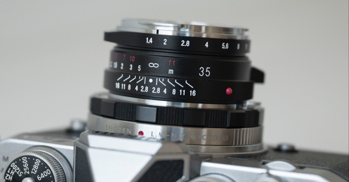 まるでズミルックスの佇まい… “Voigtländer NOKTON Classic 35mm F1.4