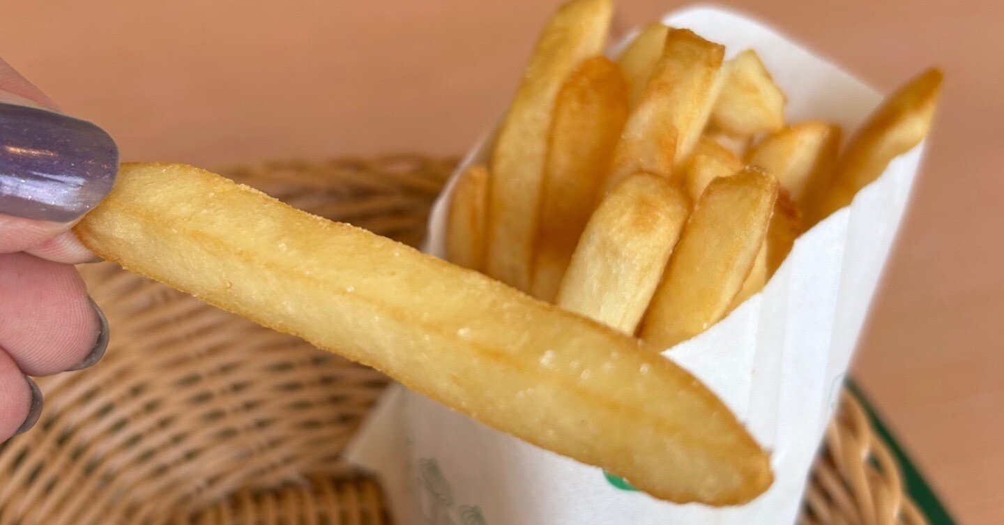 ハンバーガーショップのフライドポテトを食べよう！｜おーだ