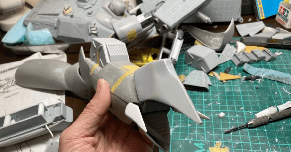 1/35 HAL-X10 フルスクラッチ製作記9｜ririwo