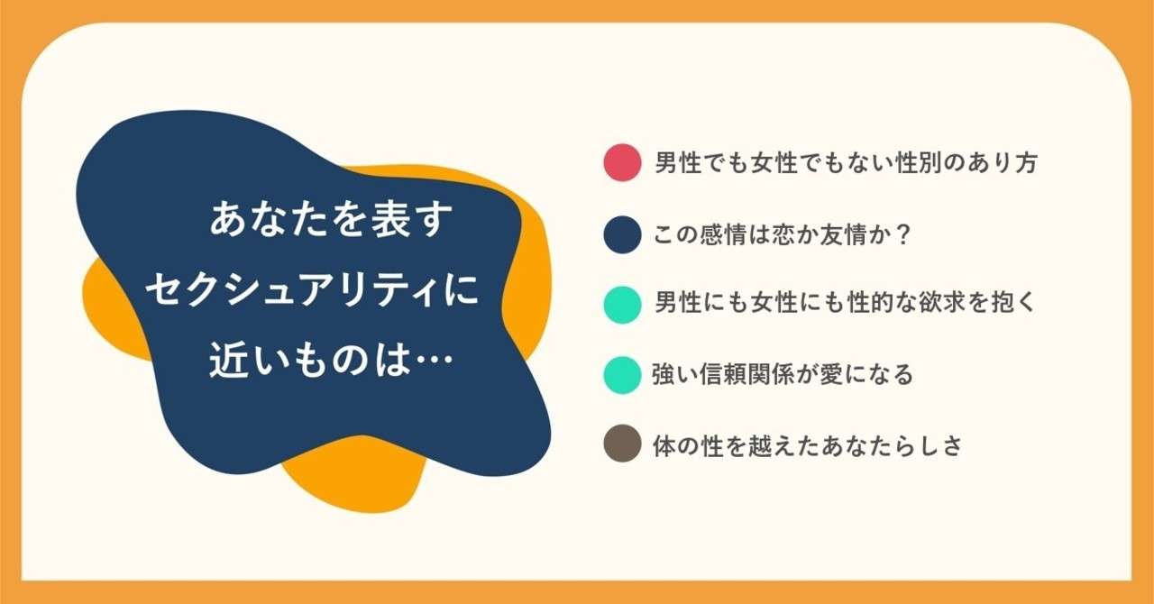 セクシャリティ 診断 診断 セクシャリティ