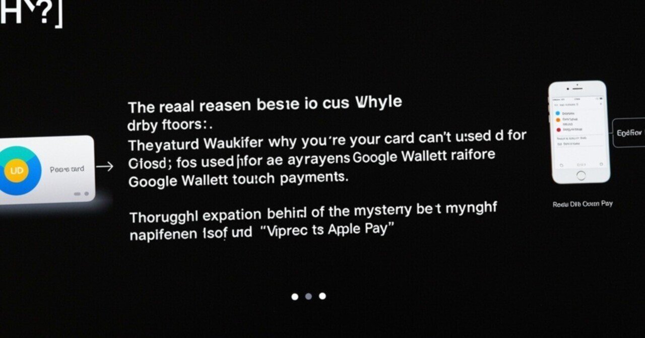 Google Walletが絶妙に使えない話｜日系大手勤務@さとう猫男爵[財務/AI/街歩き]