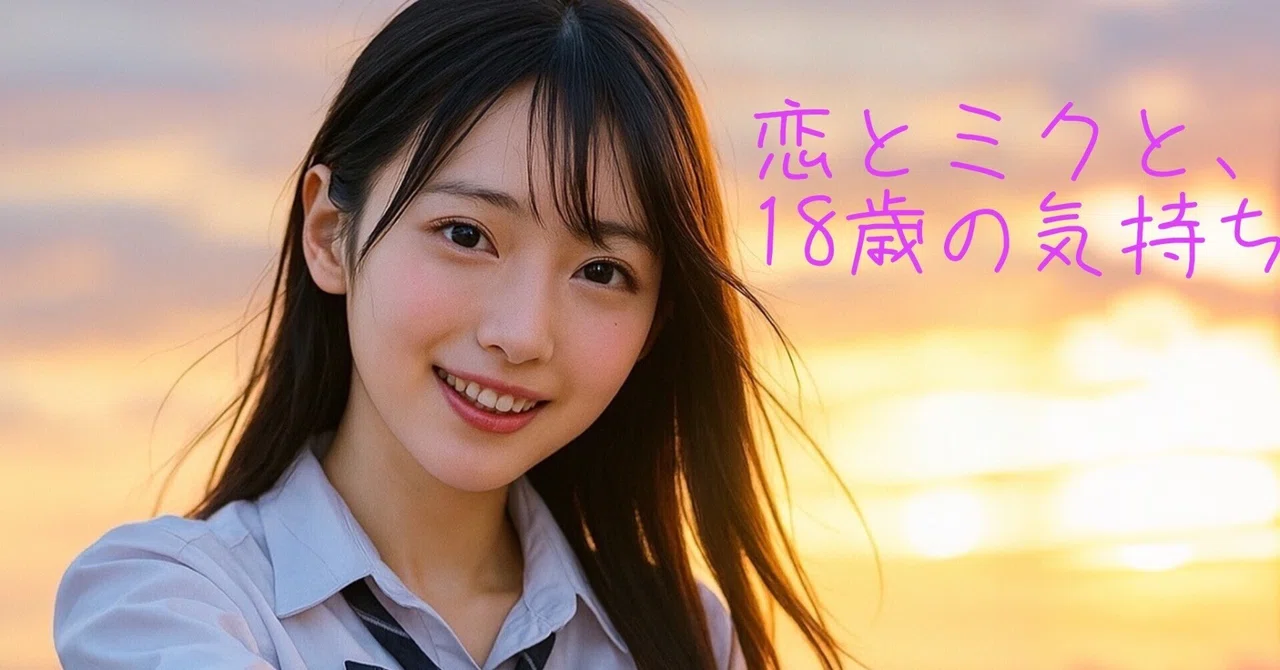 🎤 恋とミクと、18歳の気持ち。―現役高校生あこちゃん―｜アドサウ