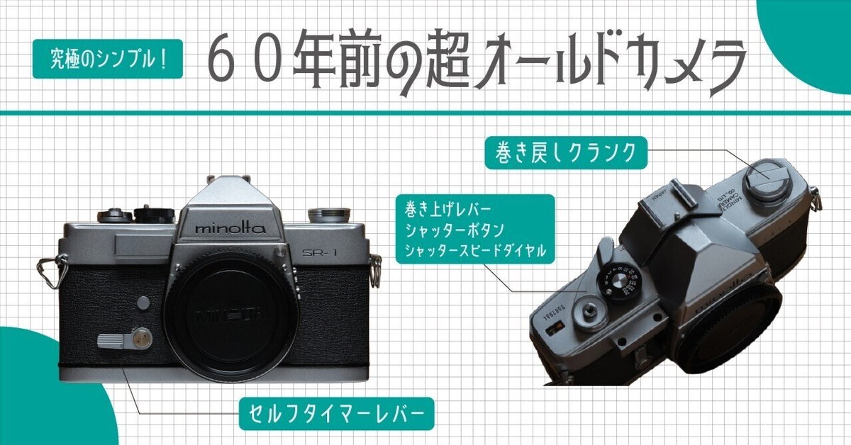 ミノルタＳＲ－１ 赤城耕一：第8回 シンプルな機能とデザインがいい！ New SR-1の