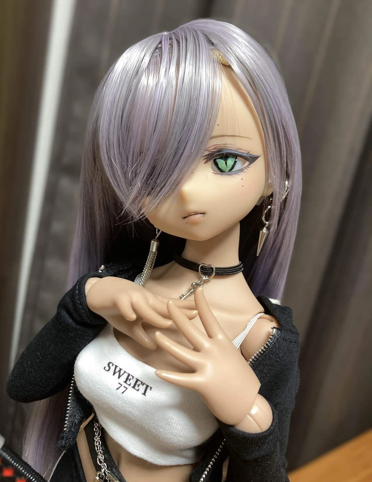 カスタムヘッド imomodoll MIKO SW肌相当 MDD接続可能 ドール ヘッド 