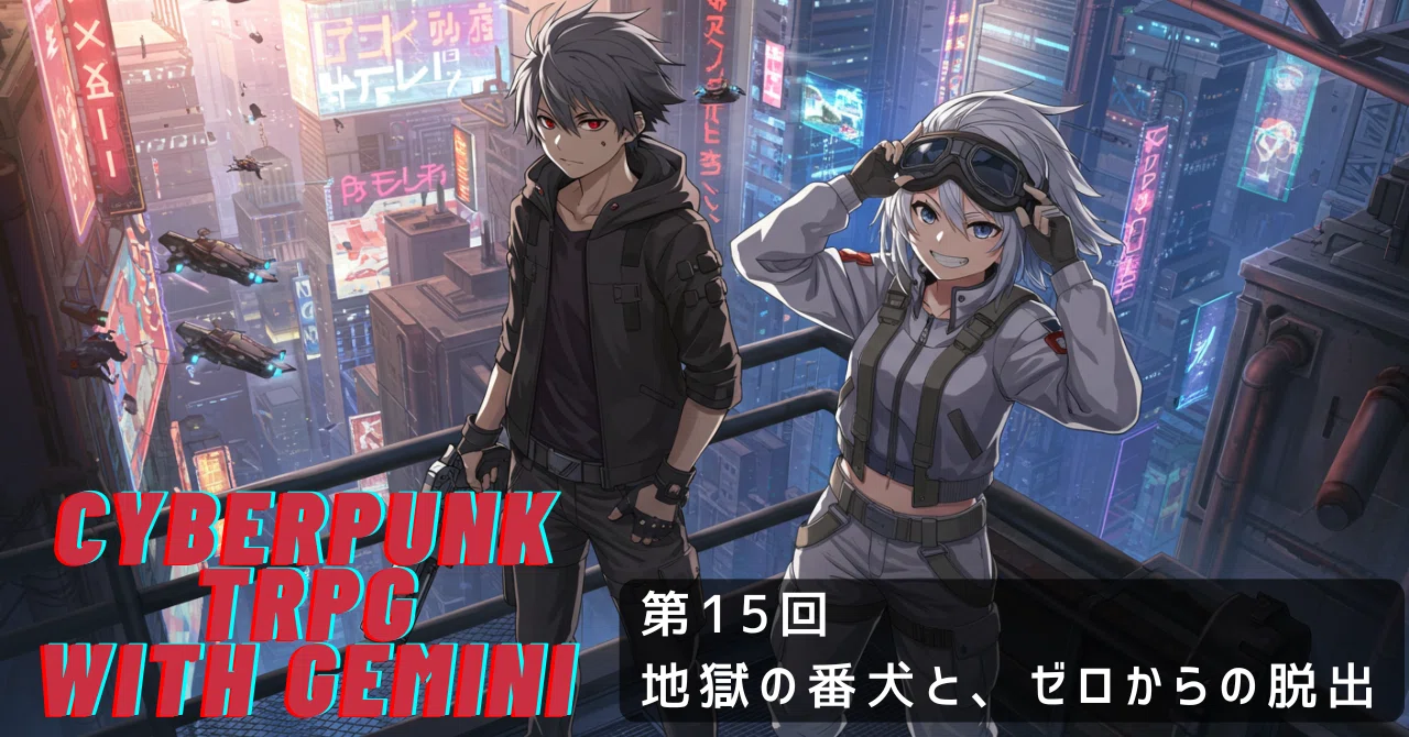 Cyberpunk TRPG with Gemini Episode 15: The Hellhound and the 