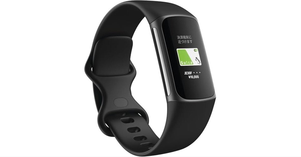 【新品】Fitbit Charge5 ブラック L/Sサイズ [日本正規品] Fitbit Charge 5 ブラック-グラファイト日本正規品のレビュー