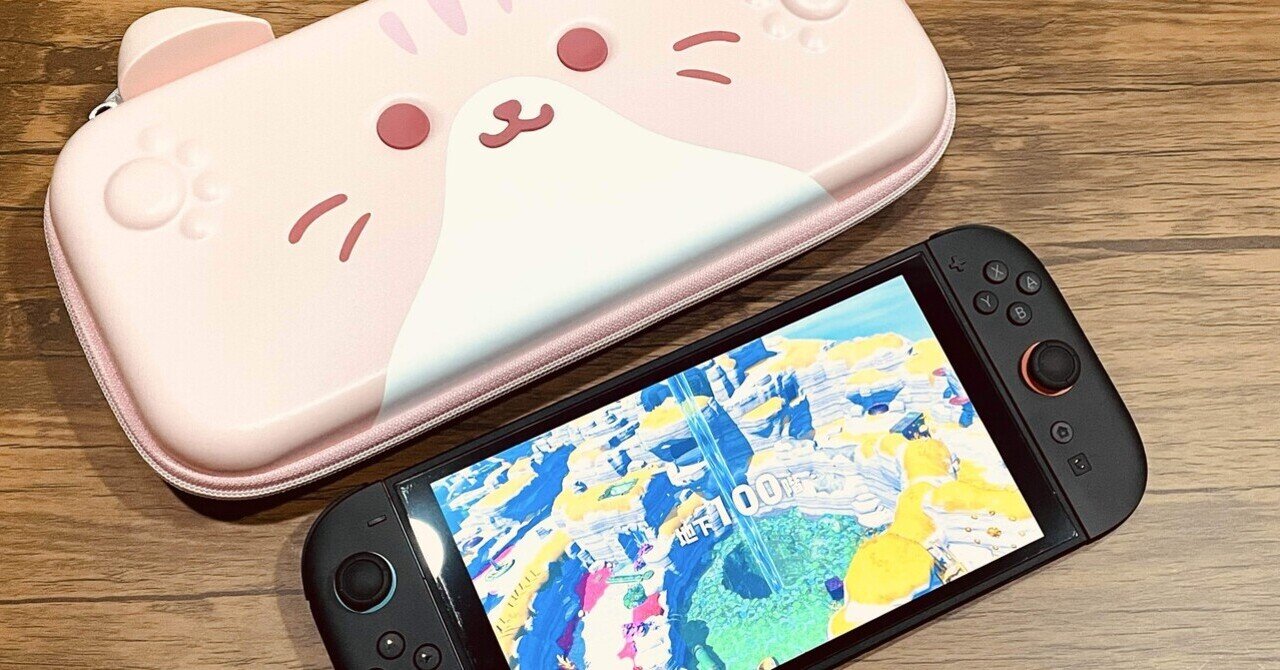 switchスキンシール】青と白のバイカラーにした（dbrand製）｜渚