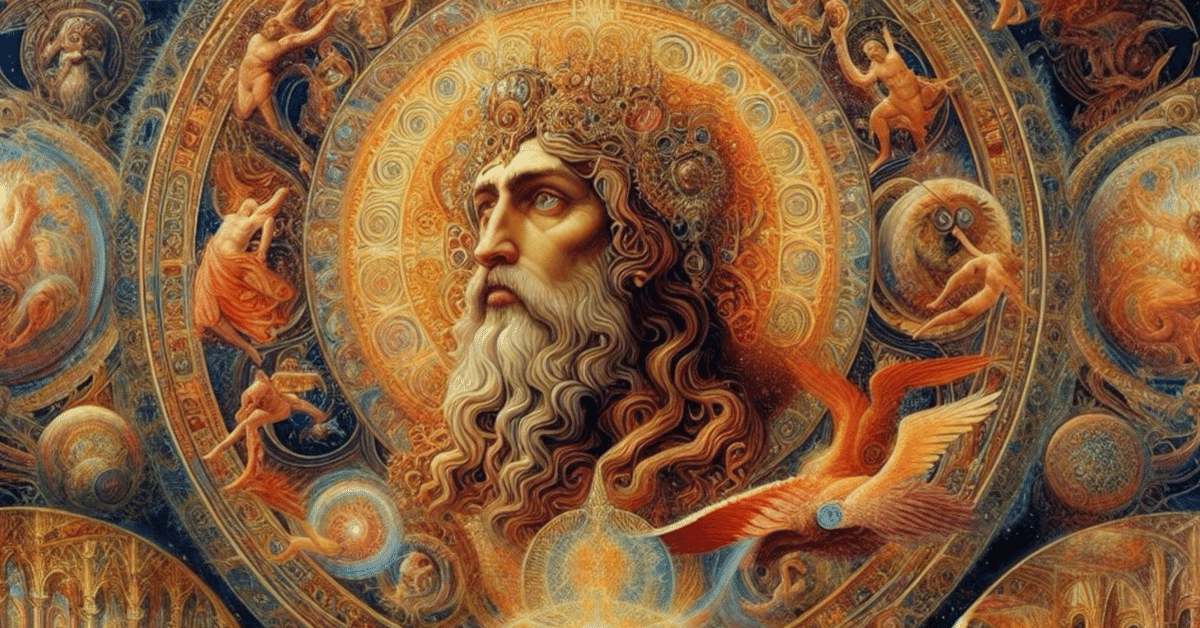 絵画 エルンスト・フックス (Ernst Fuchs)の絵画にヒントを得た