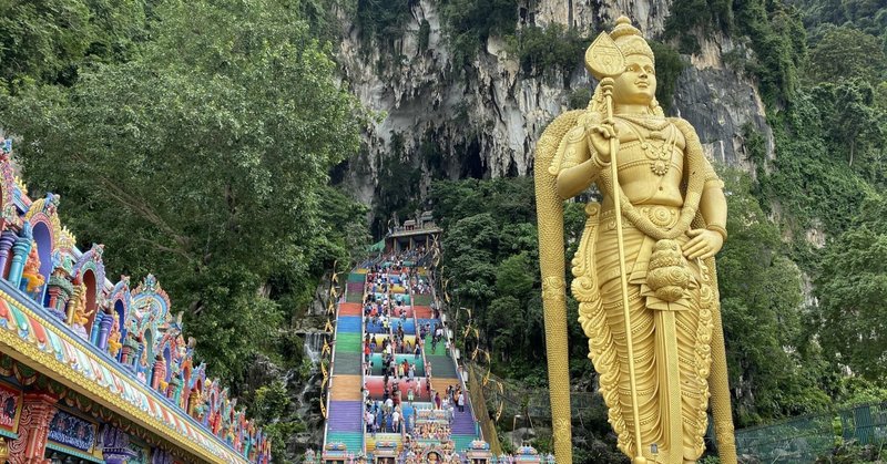 マレーシア旅行記__ジョージタウンとバトゥ洞窟_