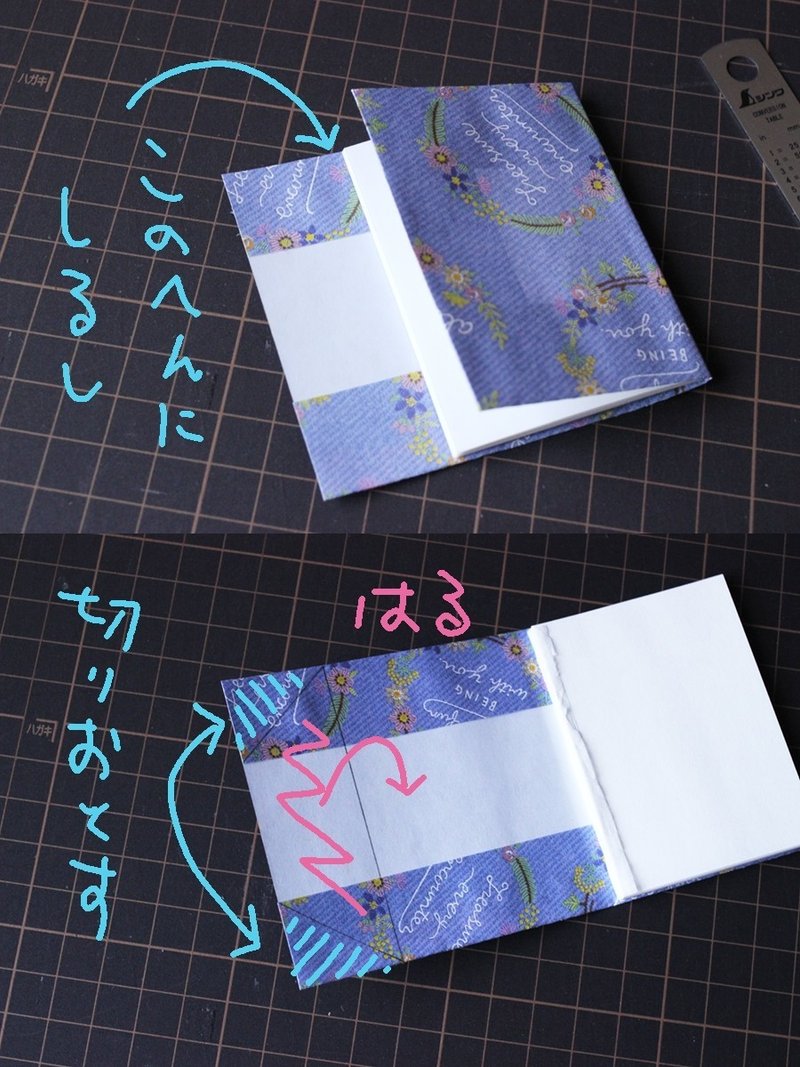 ミニノートをつくってみよう 佐藤りえ Note ミニノートをつくってみよう 佐藤りえ Note