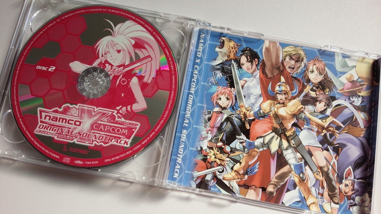 ナムコ クロス カプコン オリジナル サウンドトラック ナムコクロス