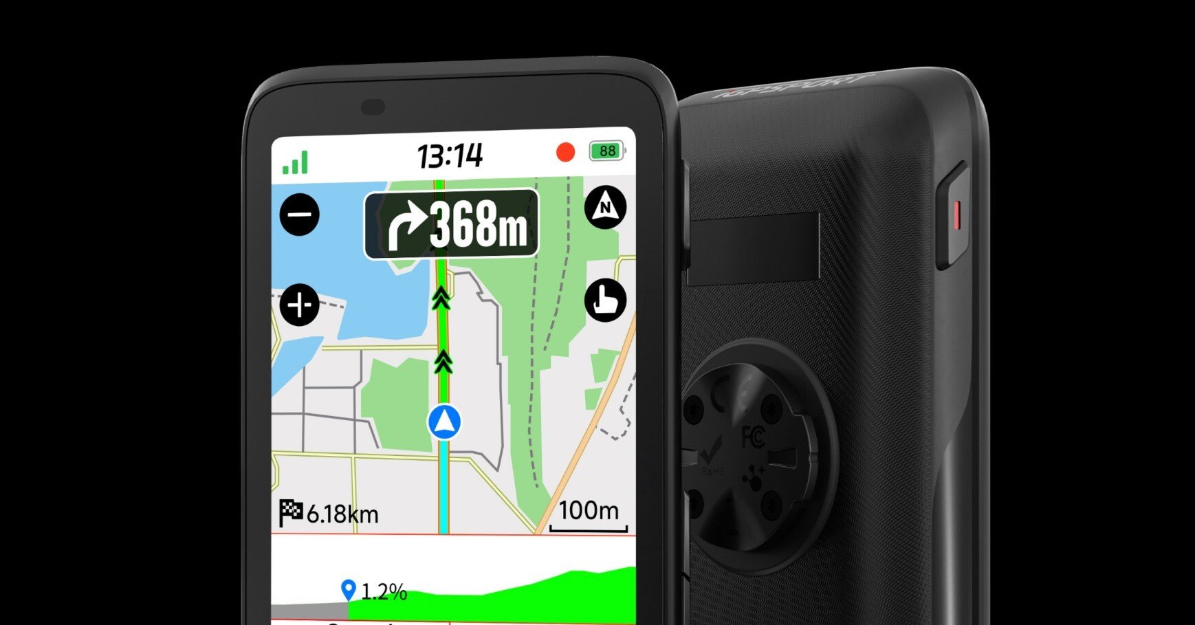 iGPSPORT BiNavi 新品未使用 ナビだけじゃない万能サイコン！ iGPSPORTの最新モデル「BiNavi」実走