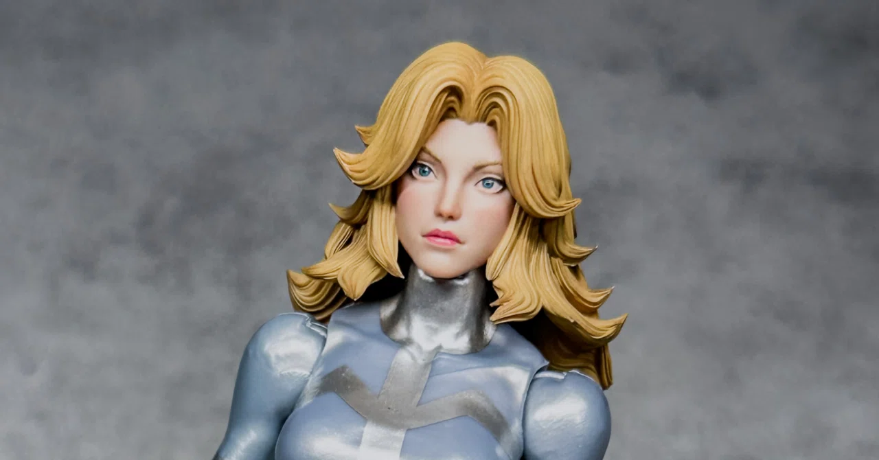 カスタムヘッド】Fantastic 4インビジブルウーマン(Marvel Rivals 版