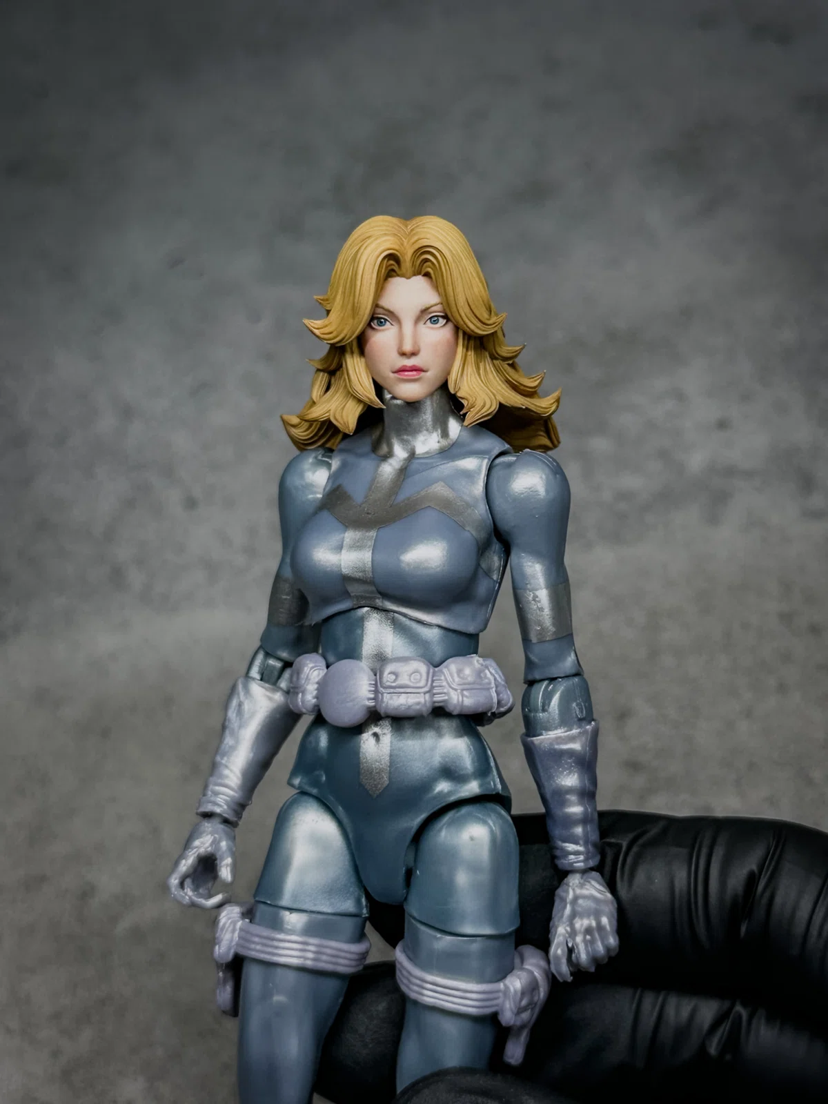 サ*ム様 マーベルレジェンド インビジブルウーマン カスタムヘッド マーベルライ カスタムヘッド】Fantastic 4インビジブルウーマン(Marvel Rivals 版
