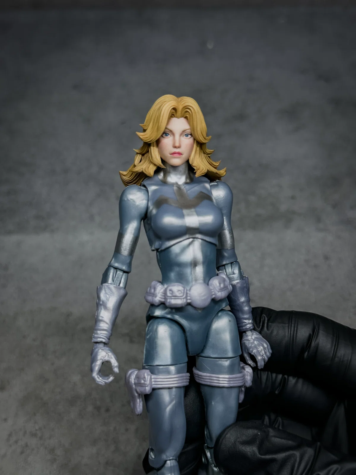 サ*ム様 マーベルレジェンド インビジブルウーマン カスタムヘッド マーベルライ カスタムヘッド】Fantastic 4インビジブルウーマン(Marvel Rivals 版