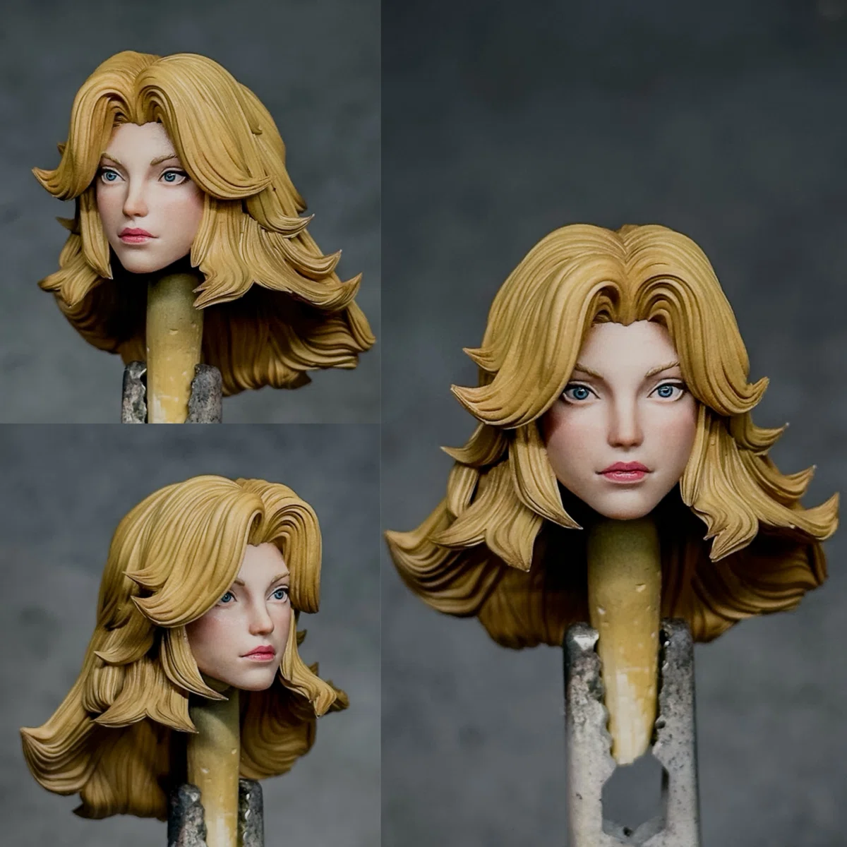 サ*ム様 マーベルレジェンド インビジブルウーマン カスタムヘッド マーベルライ カスタムヘッド】Fantastic 4インビジブルウーマン(Marvel Rivals 版