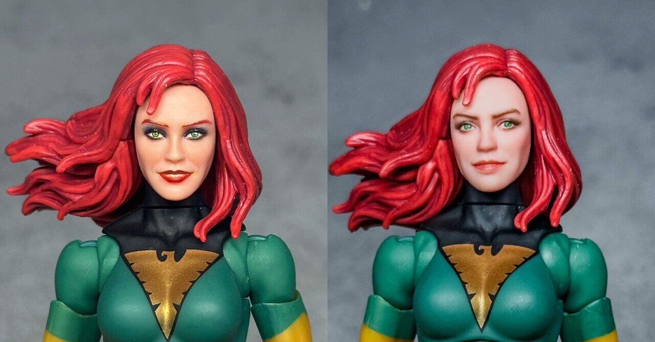 マーベルレジェンド フェニックス赤＆緑セット ジーン・グレイヘッド X-MEN マーベルレジェンド フェニックス赤＆緑セット ジーン・グレイ